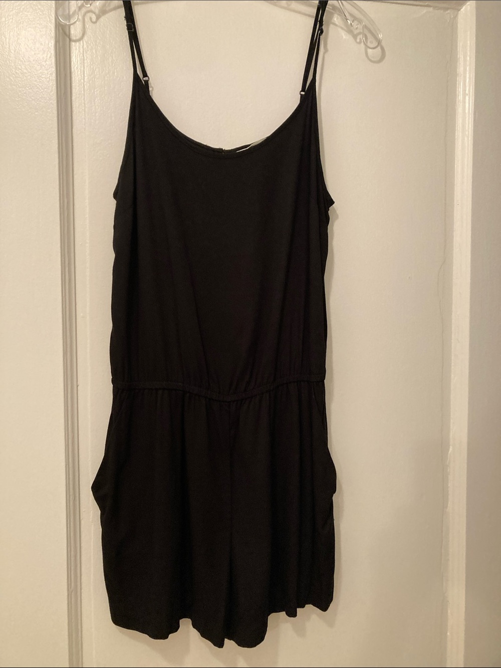 H&M black short romper